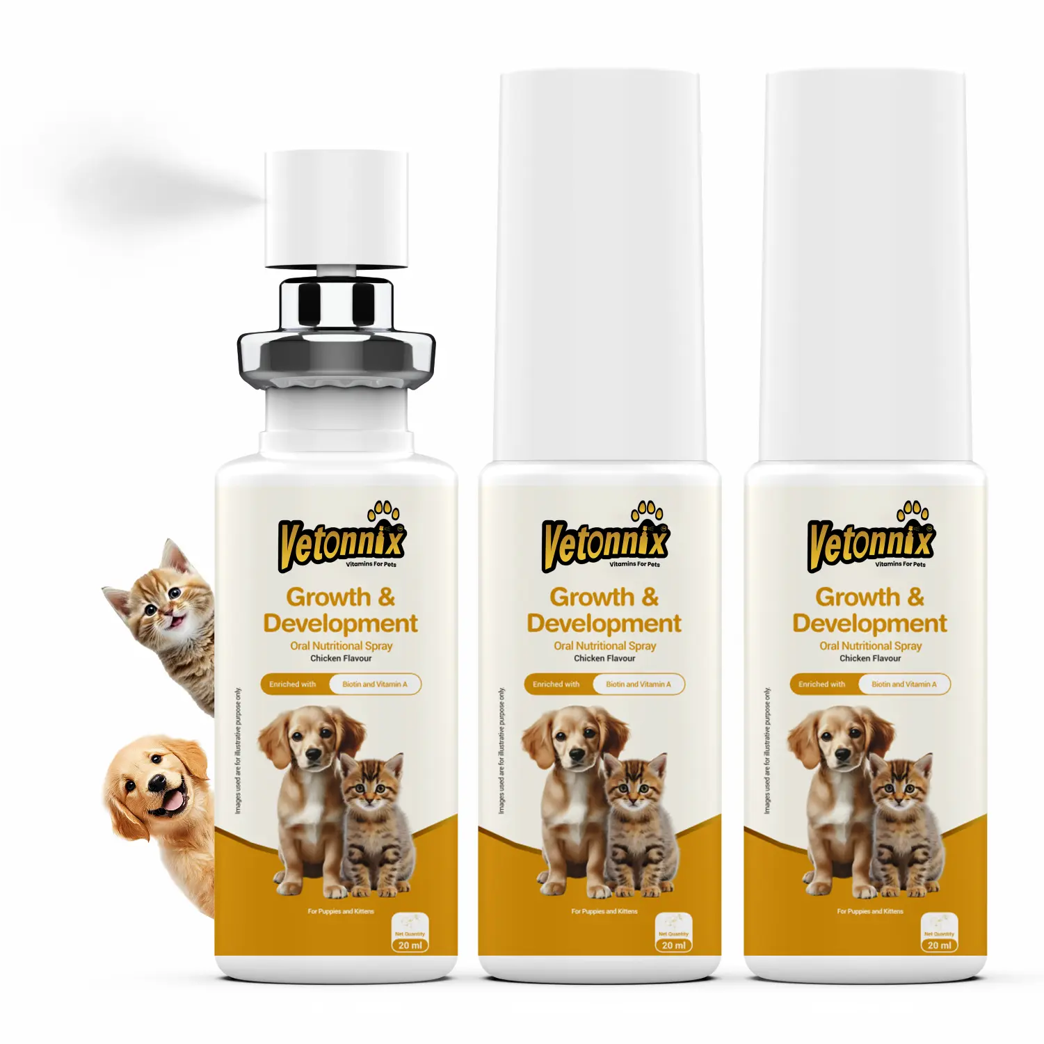 Vetonix Growth & Development pet  supplements
