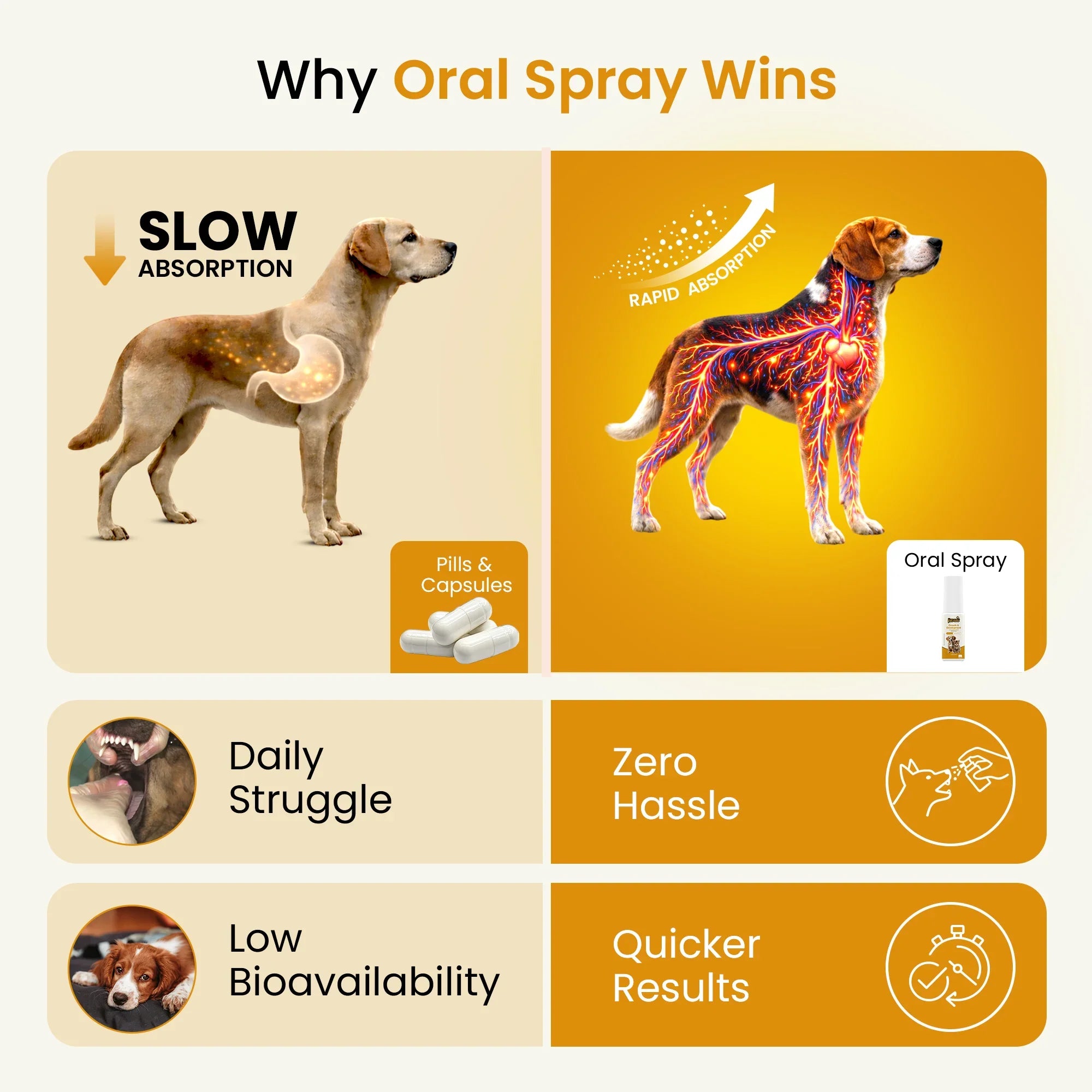 Pet health spray