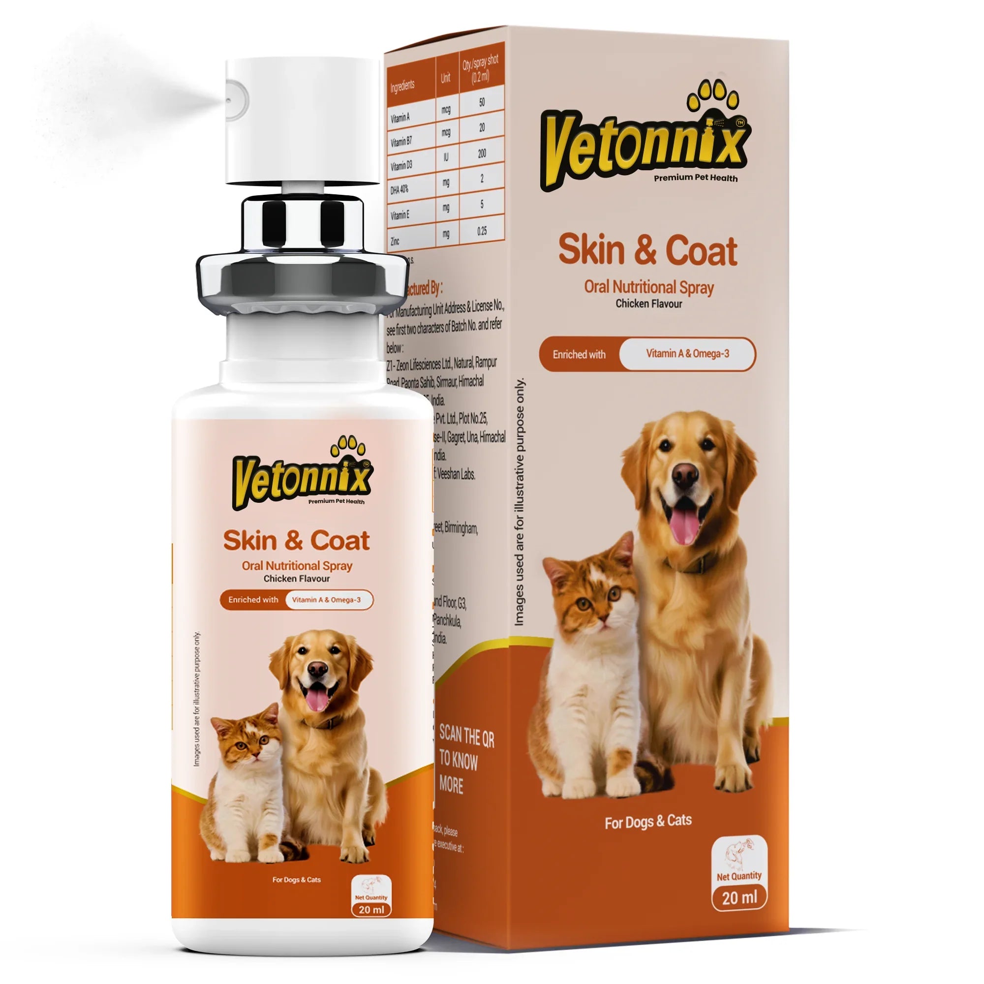 skin and coat dog supplement