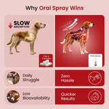 oral supplement spray for pets